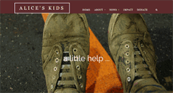 Desktop Screenshot of aliceskids.org